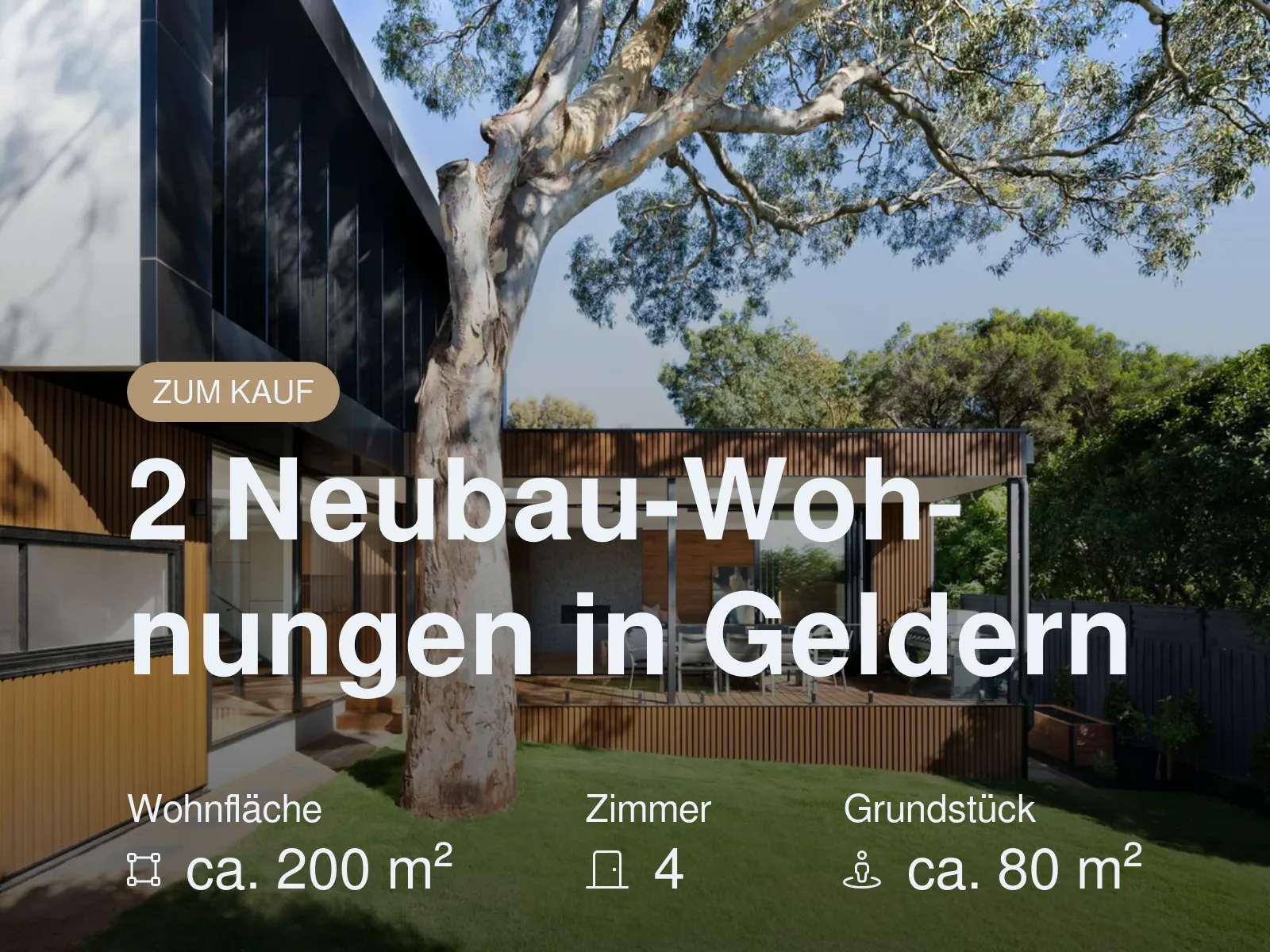 Neu im Angebot: 2 Neubau-Wohnungen in Geldern